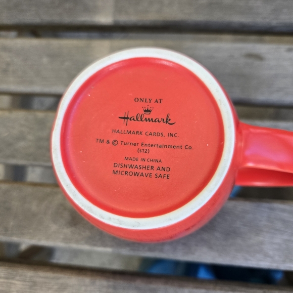 Hallmark Wizard Of Oz Red Bighearted Tin Man Mug - Picture 3 of 5